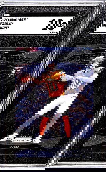 2024 Panini Prizm #23 Bo Nix Fireworks SGC 10