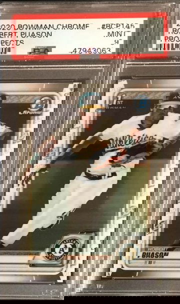 2020 Bowman - ROBERT PUASON - Rookie Chrome - PSA 9