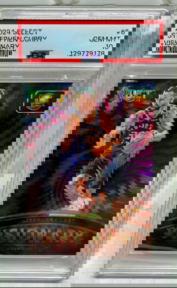 2024 Select STEPHEN CURRY Visionary Case Hit PSA 10 - POP 1