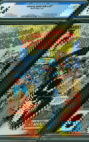 AMAZING SPIDER-MAN #270, CGC 9.6 NM+