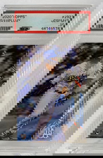 2020 Topps Gavin Lux Rookie PSA 10