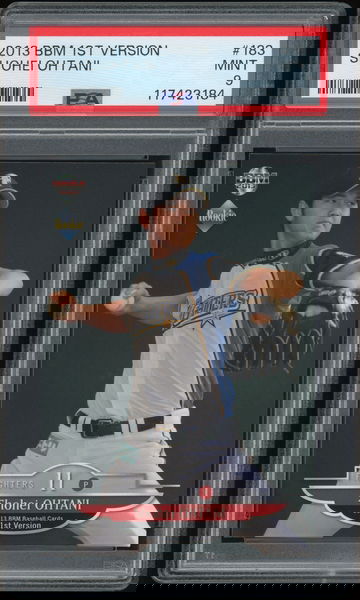 2013 BBM 1st Version #183 Shohei Ohtani PSA 9 Rookie RC