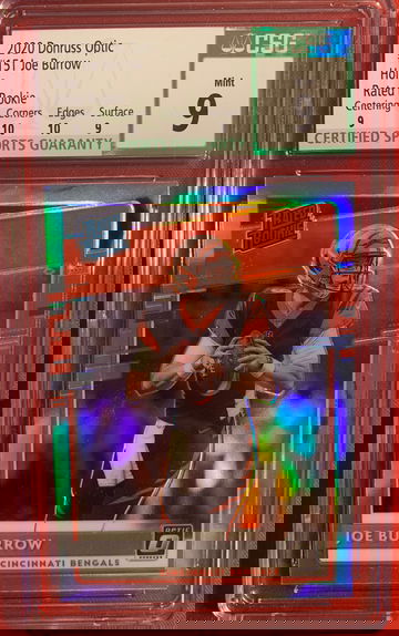 2020 Optic Holo Rated Rookie Joe Burrow 