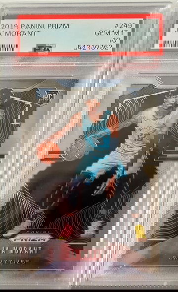 2019-20 Prizm RC Ja Morant PSA 10