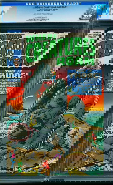 WHERE CREATURES ROAM #3, CGC 9.2 NM-