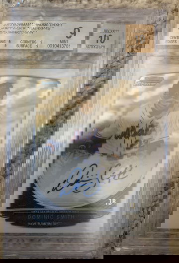 2013 bowman Dominic smith 