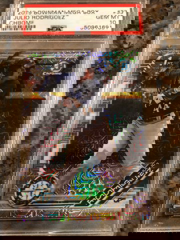 Julio Rodriguez psa 10 mega box 