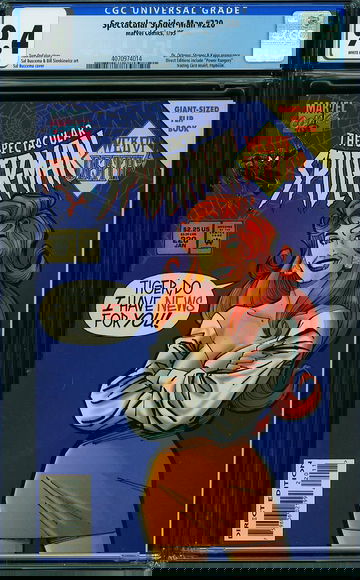 SPECTACULAR SPIDER-MAN #220, CGC 9.4 NM