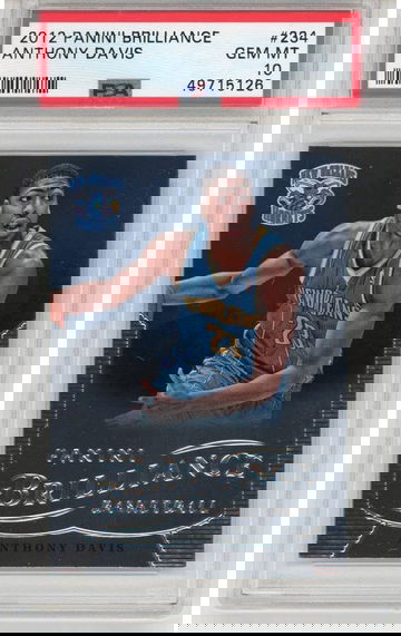 2012 Panini Brilliance Anthony Davis #234 PSA 10 Gem-Mint