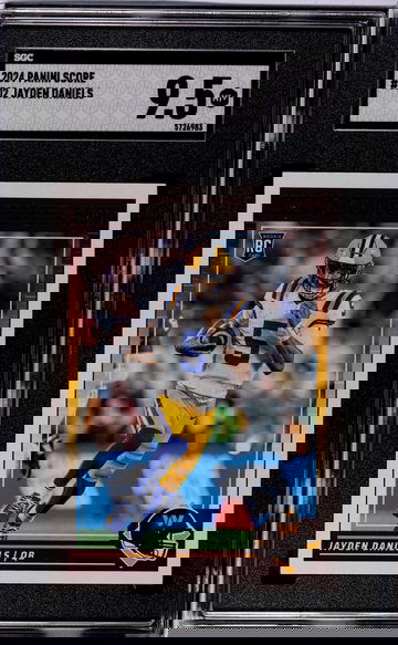 2024 Panini Score #302 Jayden Daniels SGC 9.5