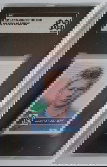 2011/12 Panini Foot Kevin De Bruyne RC SGC 8 (SHIPS TRACKED FROM CANADA)