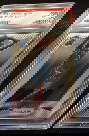 Anthony Davis 2012 Panini Prizm #236 PSA 10