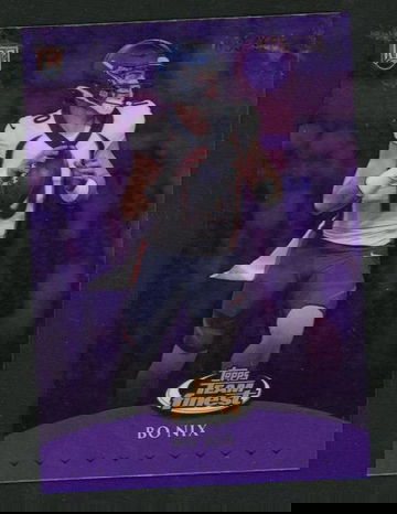 2023 Topps Finest TF-8 Bo Nix Team Finest