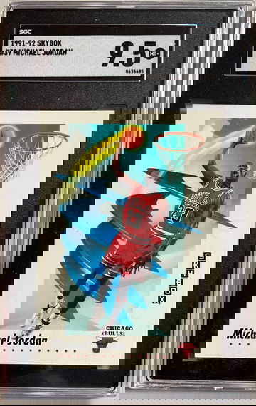 1991-92 SKYBOX #39 MICHAEL JORDAN MINT+ 