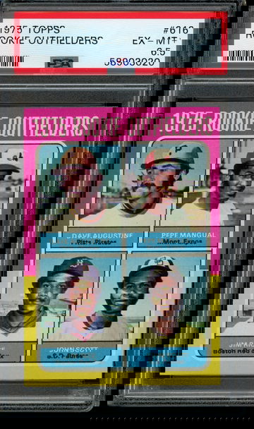 1975 TOPPS #616 JIM RICE PSA EX/MT+ 6.5