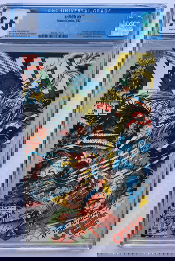 X-MEN #5 CGC 9.6 1st MAVERICK & FULL  STORY OMEGA RED! FREE S/H.