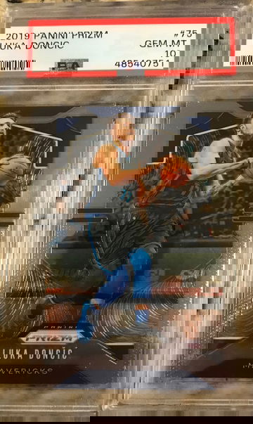 Luka Doncic Prizm PSA 10