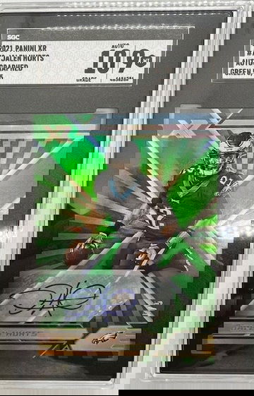 2021 Jalen Hurts Panini XR Auto Green #'d 5/5