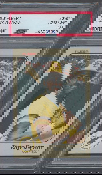 1983 Fleer Tony Gwynn #360 Rookie Card RC PSA 10 GEM MT