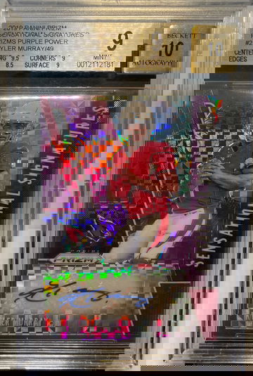 2019 Panini Prizm Sensational Signatures- Kyler Murray Purple Power Rookie Auto /49 BGS 9/10