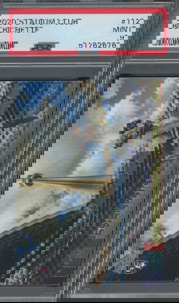 Bo Bichette 2020 Stadium Club #112 Rookie RC PSA 9 MINT Toronto Blue Jays Graded