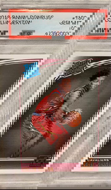 2018 Collin Sexton Donruss Rookie PSA 10