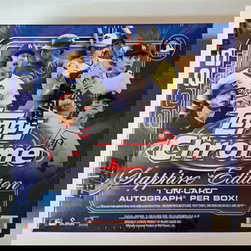 2025 Topps Chrome Sapphire Box Sealed Baseball 