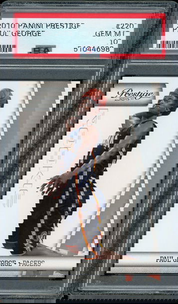 Paul George 2010-11 Panini Prestige RC #220 PSA 10 GEM MINT Pacers Thunder Clippers!