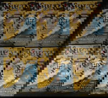 2020 NFL Select Blaster Box Lot of 6 Sealed Panini