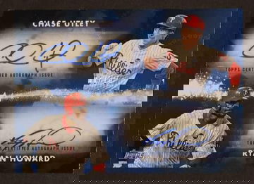 2024 Topps Series 2 Baseball Stars Dual Chase Utley Ryan Howard #BSDA2-UTH Auto