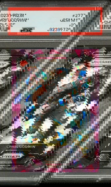 2023 Panini Prizm Purple Ice Chris Godwin #277 /225 PSA 10