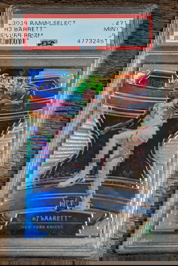 RJ Barrett 2019 Select Silver #21 PSA 9