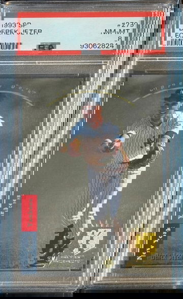 1993 SP Derek Jeter RC Foil PSA 8