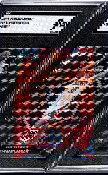 2021-22 Mosaic Alperen Sengun Red Prizm