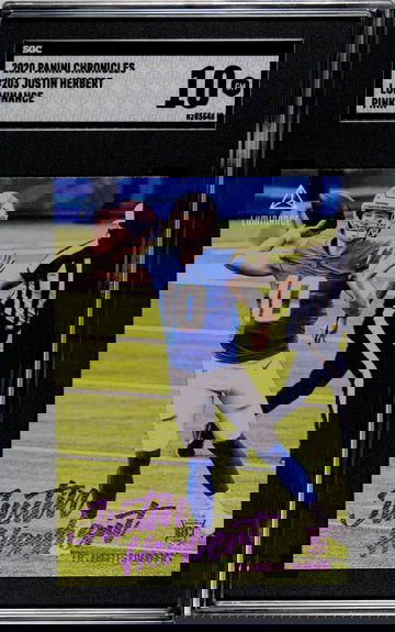 Justin Herbert 2020 Chronicles Luminance Pink