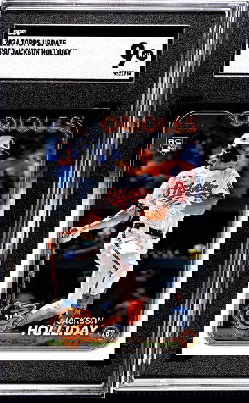 2024 Topps Update #US50 Jackson Holliday SGC 9