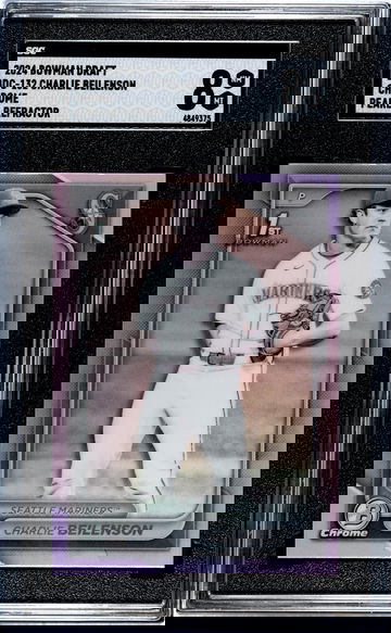 2024 Bowman #BDC-132 Charlie Beilenson SGC 8