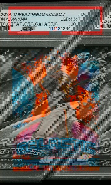 2024 Topps Chrome Cosmic Galactic Greatness Tony Gwynn #GG-9 PSA 10