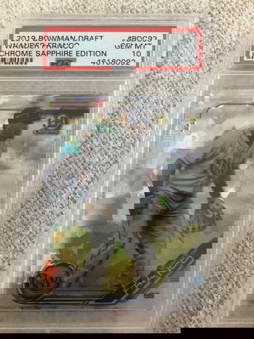 Wander Franco Bowman Draft Sapphire PSA 10