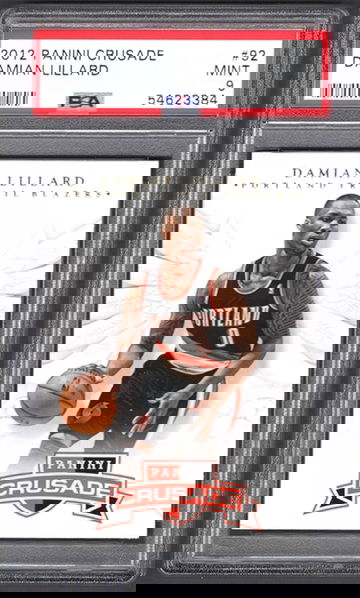 2012 Panini Crusade Damian Lillard Rookie RC