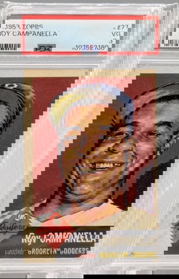 1953 Topps #27 Roy Campanella 