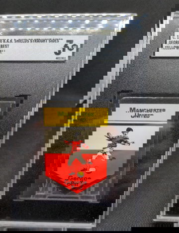 C, 1970 B.A.B. Shields Straight Sides Yellow Ball George Best SGC 3