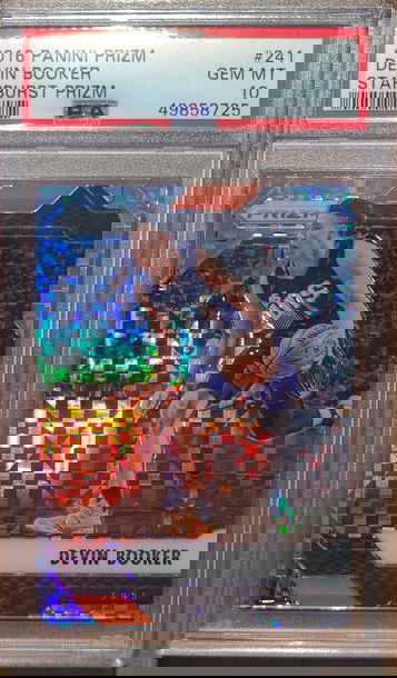2016 Panini Prizm Devin Booker Starburst Prizm PSA 10 Pop 14