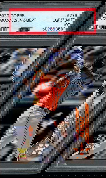 2020 Topps #276 Yordan Alvarez RC Rookie PSA 10 GEM MINT