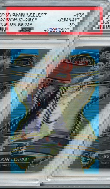 Brandon Clarke Select Light Blue Prizm PSA 10