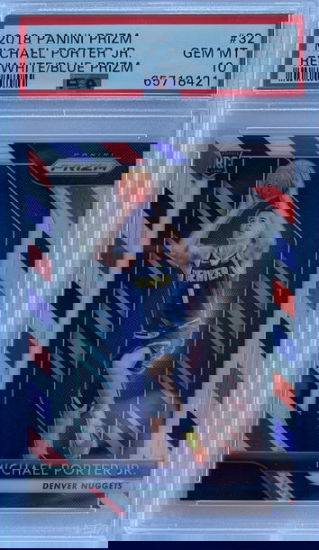 2018 Michael Porter Jr. Red/White/Blue Prizm