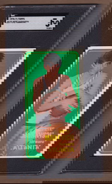 1970 Topps Basketball #123 Pete Maravich RC SGC 5