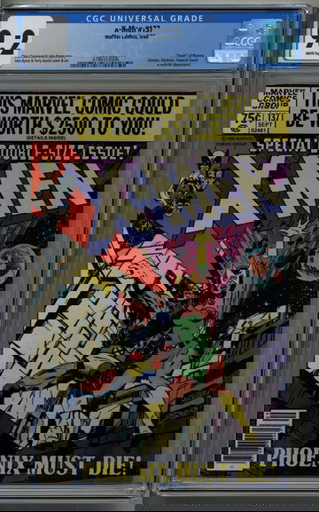 Uncanny X-Men 137 CGC 9.2 Death of Phoenix