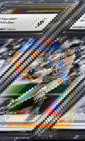 2019 Topps Update Pete Alonso CSG 9 MINT