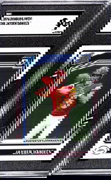 2024 Donruss Optic #248 Jayden Daniels SGC 9